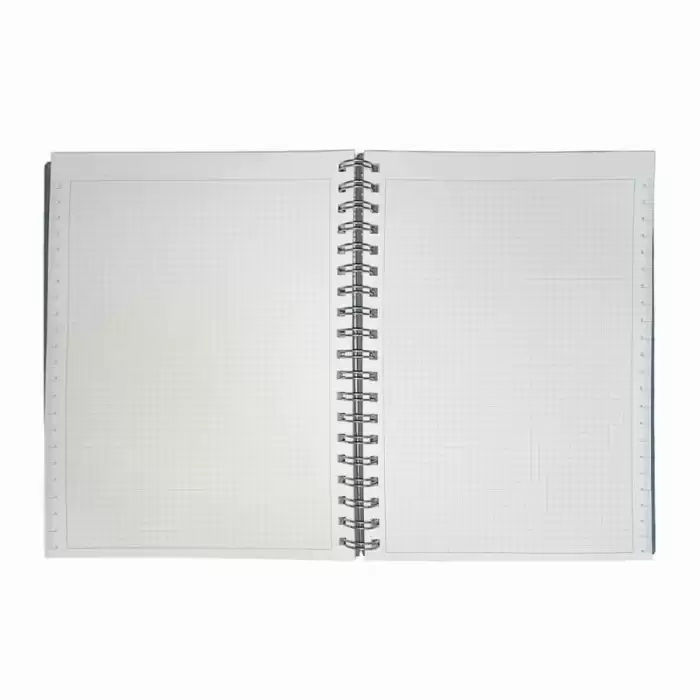 307801 SEĞMENLER SİYAH KARELİ TARİHSİZ DEFTER (19X25 CM)