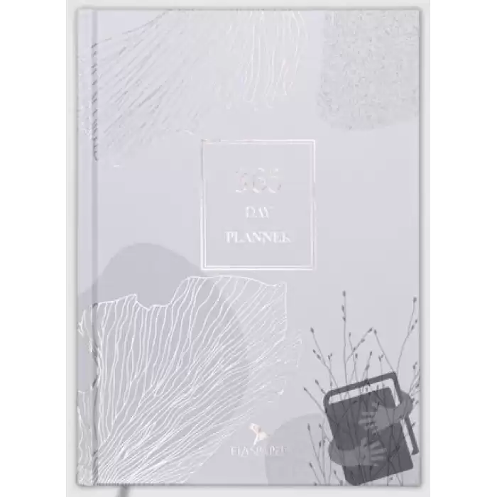 365 Day Planner - İngilizce Mottolu (Ciltli)