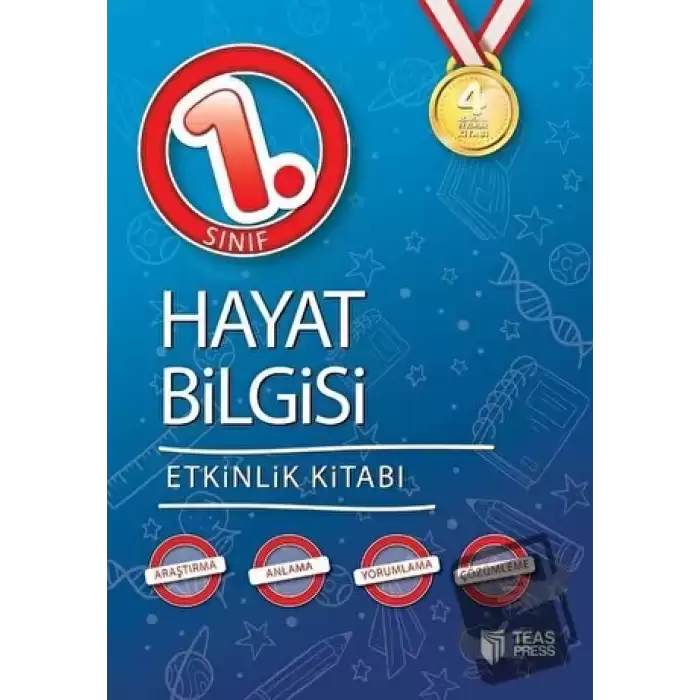 4 Aşamada Etkinlik Kitabı - 1. Sınıf Hayat Bilgisi Etkinlik Kitabı