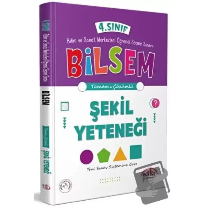 4. Sınıf Bilsem Hazırlık Şekil Yeteneği Tamamı Çözümlü