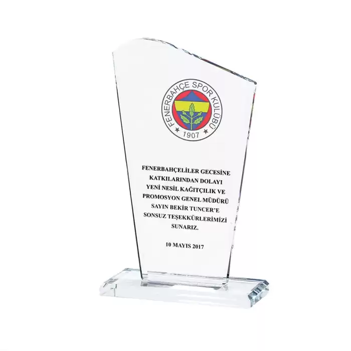 486531 ÖNDER KRİSTAL PLAKET