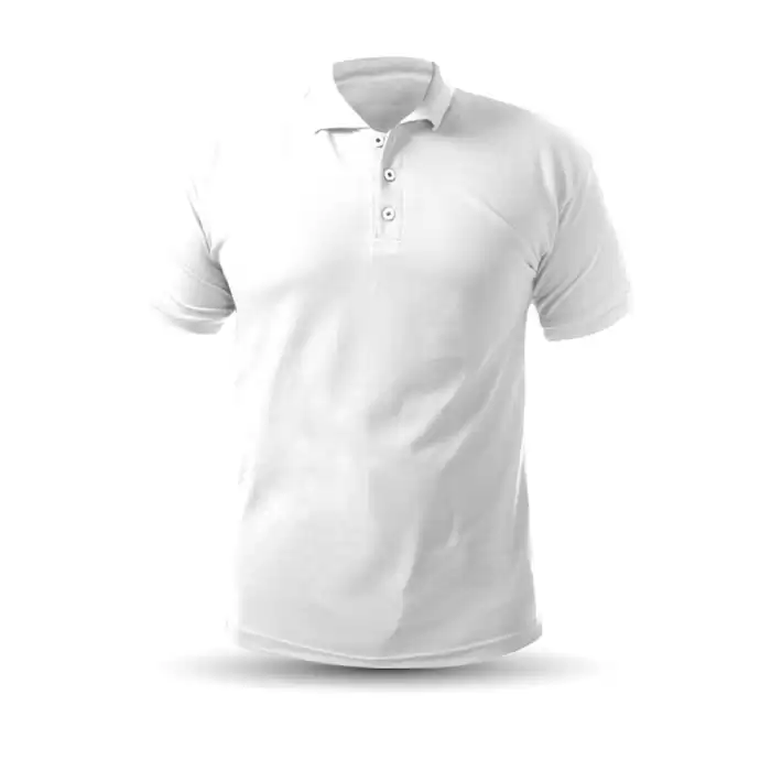 488802-XXL MANOLYA BEYAZ POLO YAKA TİŞÖRT XXL