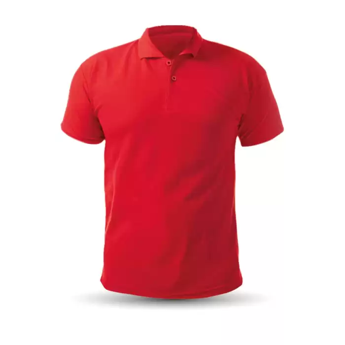 488904-L AÇELYA KIRMIZI L POLO YAKA T-SHİRT