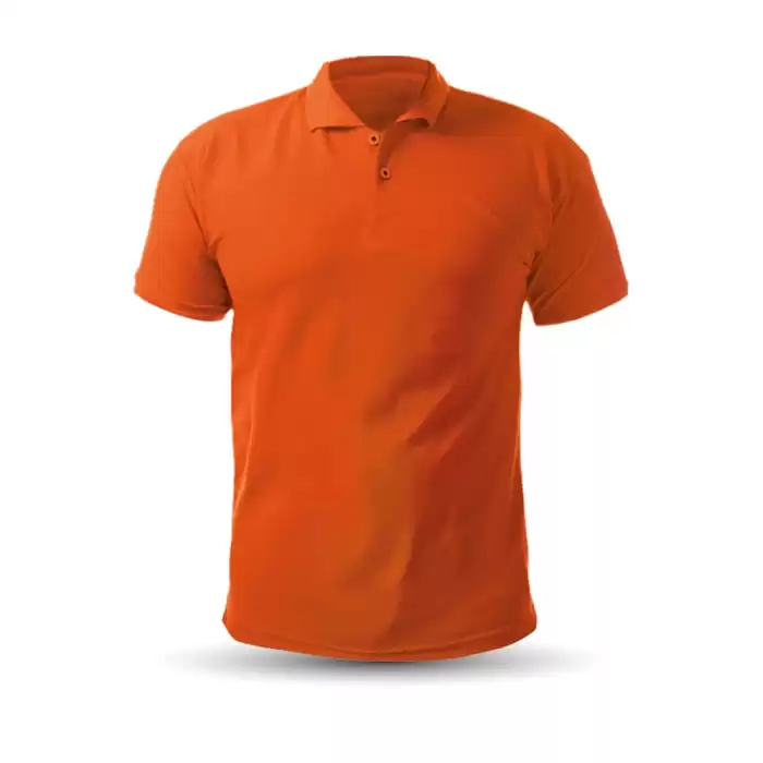 488916-XL AÇELYA TURUNCU XL POLO YAKA T-SHİRT