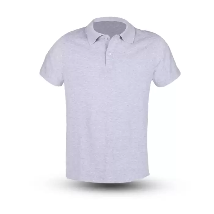 488922-XXL AÇELYA GRİ XXL POLO YAKA T-SHİRT