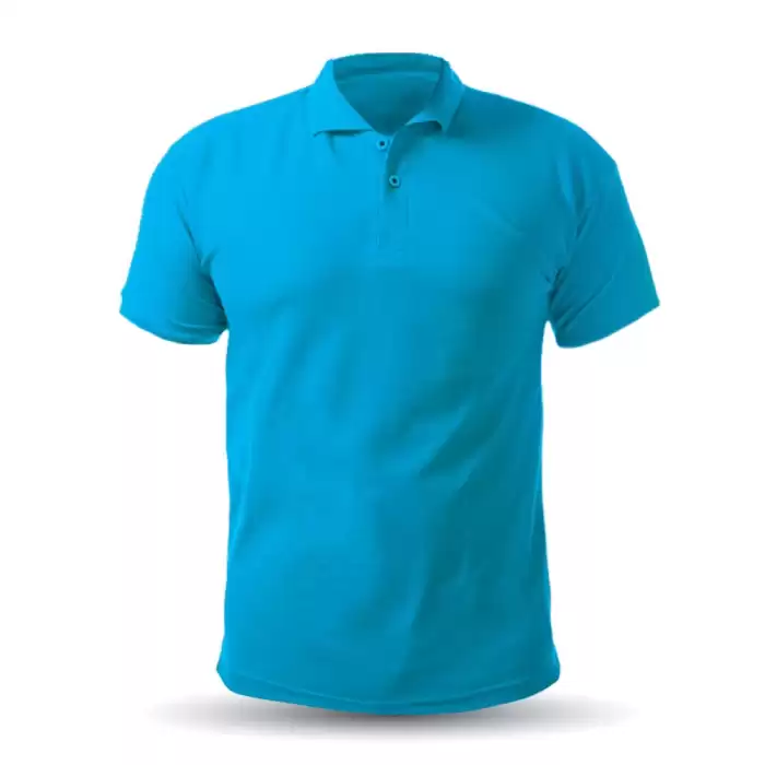 488923-XL AÇELYA TURKUAZ POLO YAKA TİŞÖRT XL