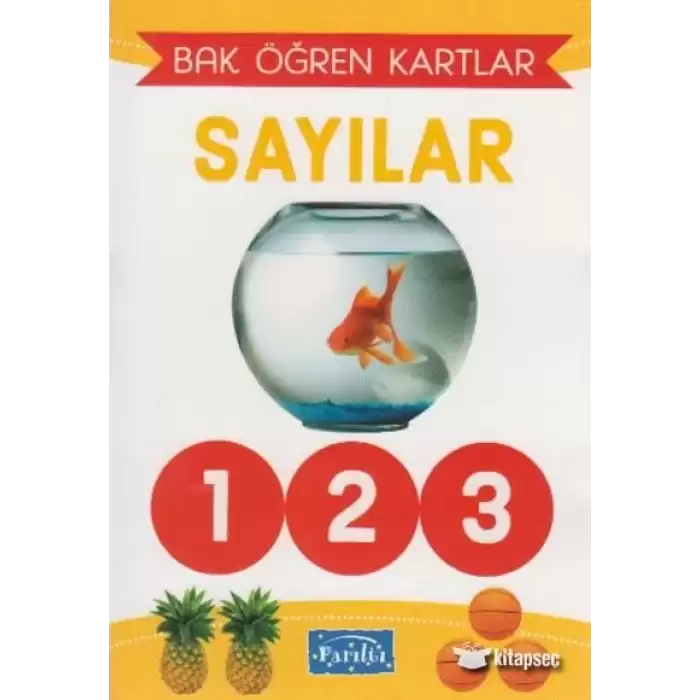 4E Bak Öğren Kartları Sayılar