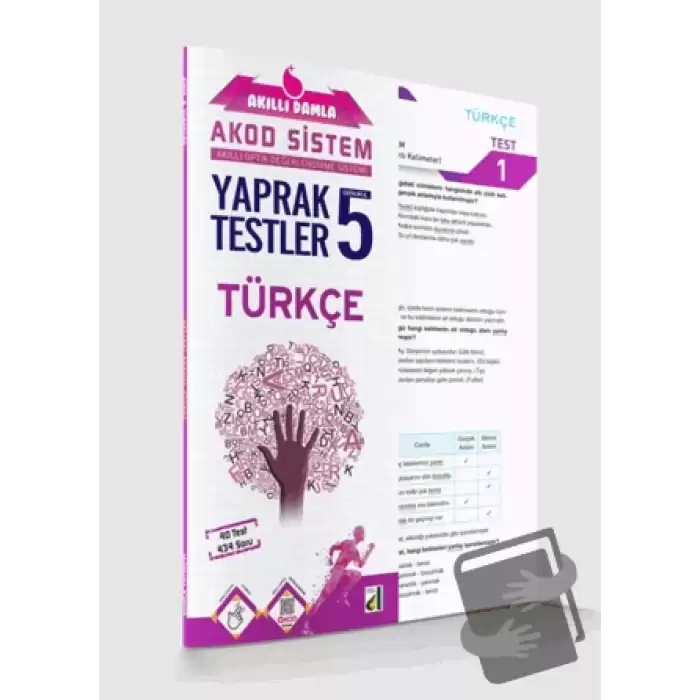 5. Sınıf Akıllı Damla Türkçe Yaprak Testi