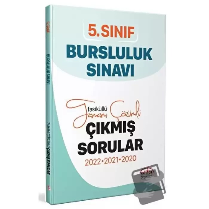 5. Sınıf Bursluluk Sınavı Tamamı Çözümlü Çıkmış Sorular