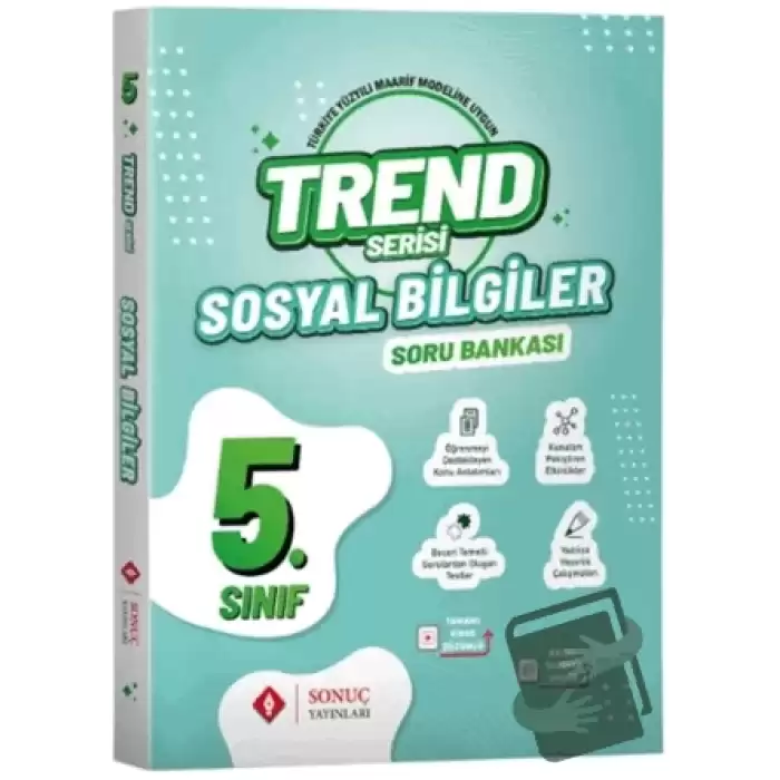 5. Sınıf Sosyal Bilgiler Trend Serisi Soru Bankası