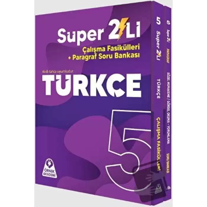 5. Sınıf Süper İkili Türkçe Seti