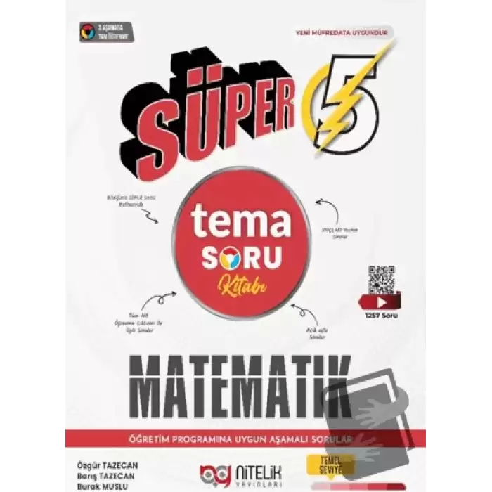 5. Sınıf Süper Matematik Tema Soru Kitabı