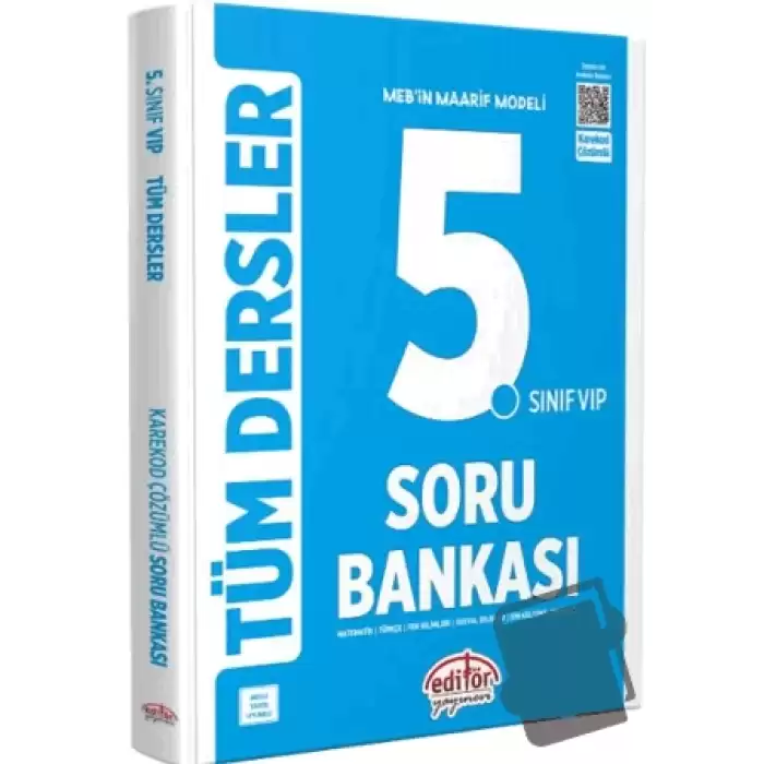 5. Sınıf VIP Tüm Dersler Soru Bankası