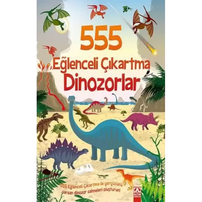 555 Eğlenceli Çıkartma - Dinozorlar