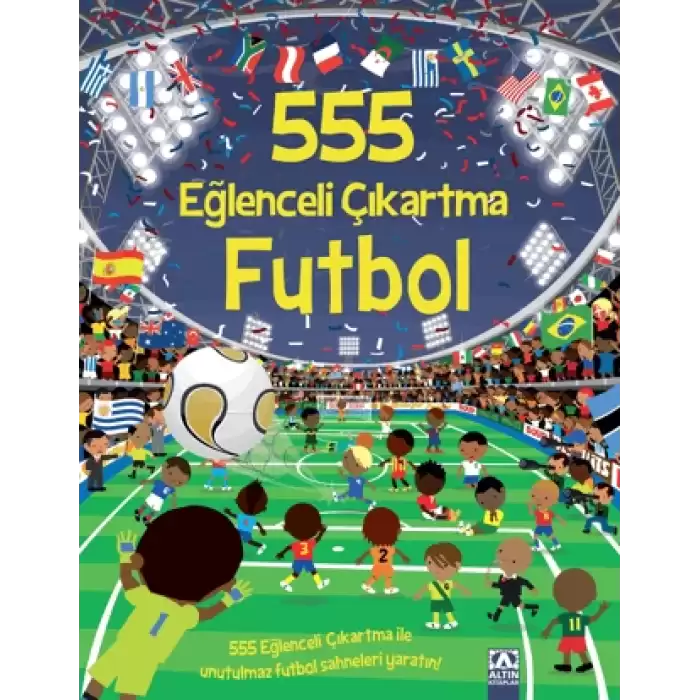 555 Eğlenceli Çıkartma Futbol