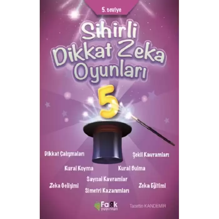 5.Seviye - Sihirli Dikkat Zeka Oyunları 5 (İlkokul)