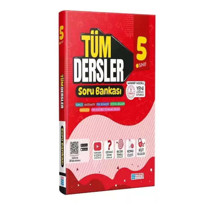 5.Sınıf Tüm Dersler Video Çözümlü Soru Bankası