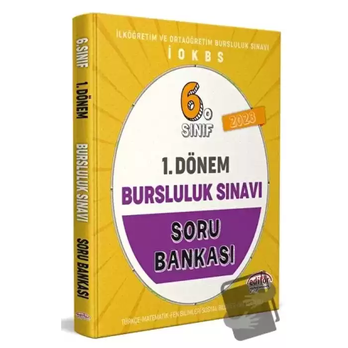 6. Sınıf 1. Dönem Bursluluk Sınavı Soru Bankası