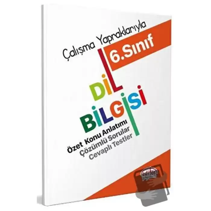 6. Sınıf Dil Bilgisi