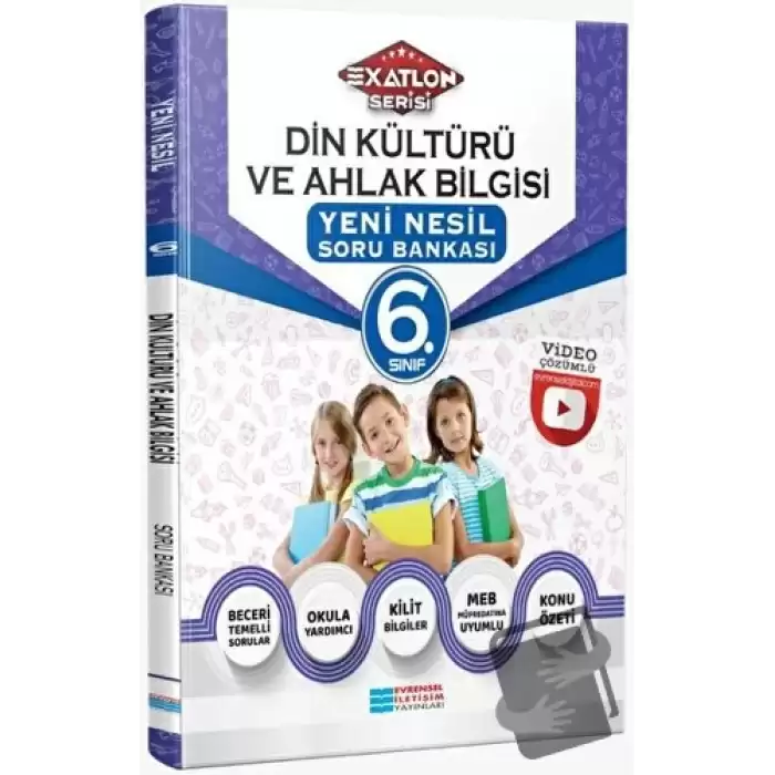 6. Sınıf Exatlon Serisi Din Kültürü ve Ahlak Bilgisi Yeni Nesil Soru Bankası