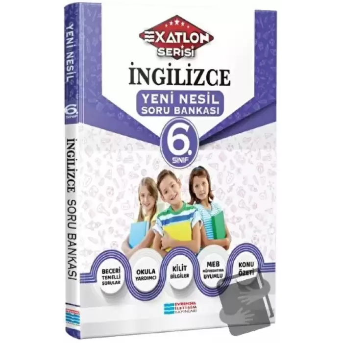 6. Sınıf Exatlon Serisi İngilizce Yeni Nesil Soru Bankası