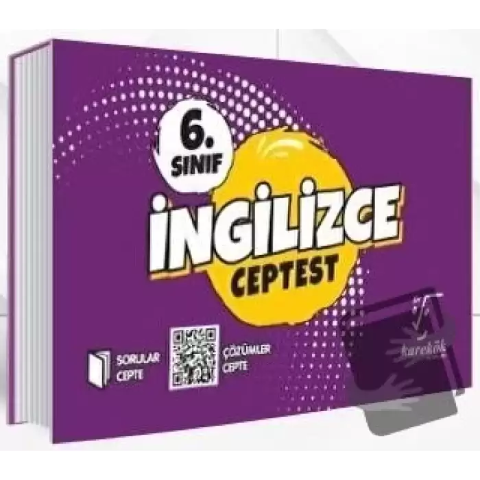 6. Sınıf İngilizce Cep Test