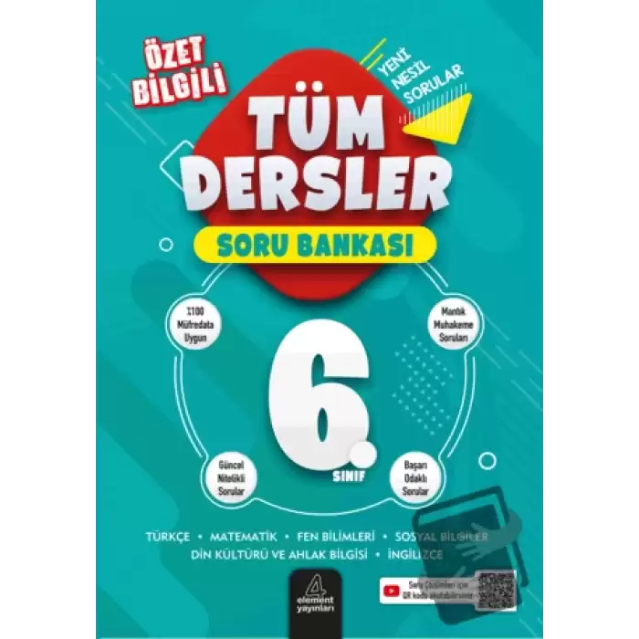 6. Sınıf Tüm Dersler Soru Bankası