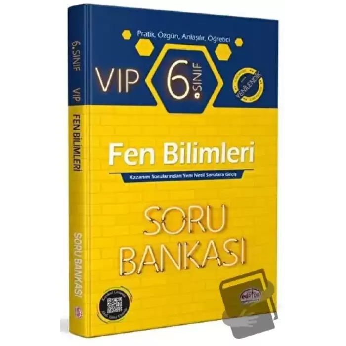 6. Sınıf VIP Fen Bilimleri Soru Bankası