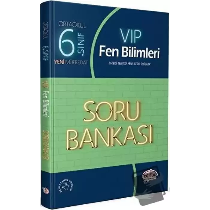 6. Sınıf VIP Fen Bilimleri Soru Bankası