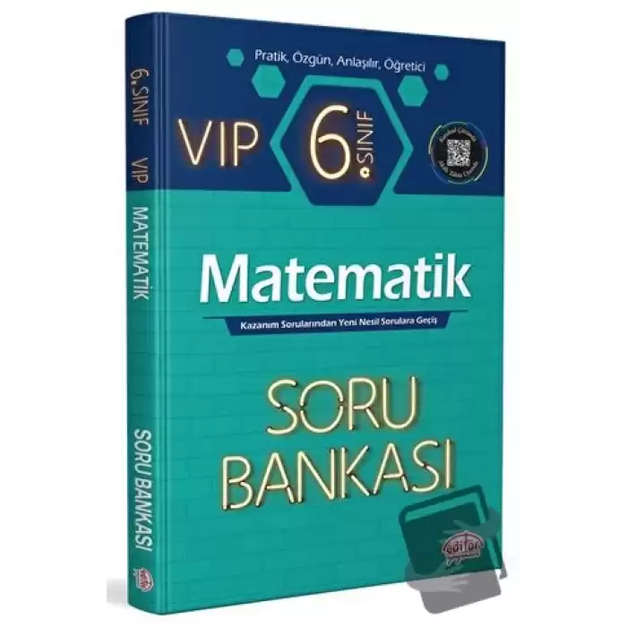 6. Sınıf VIP Matematik Soru Bankası