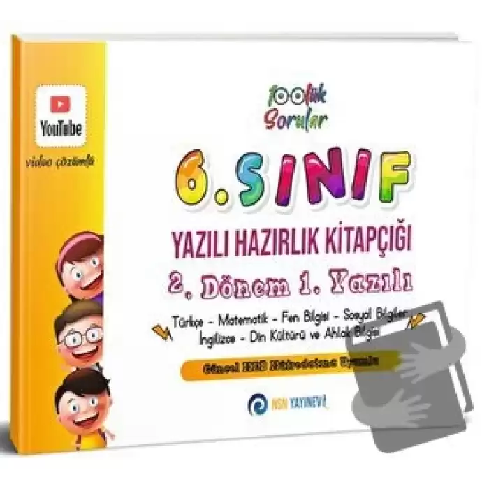 6. Sınıf Yazılı Hazırlık Kitapçığı 2. Dönem 1. Yazılı