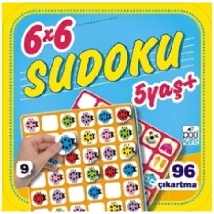 6 x 6 Sudoku - 9 (5 Yaş +)