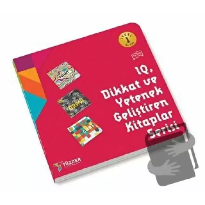 6+ Yaş IQ Dikkat ve yetenek Geliştiren Kitaplar Serisi (Level 1)