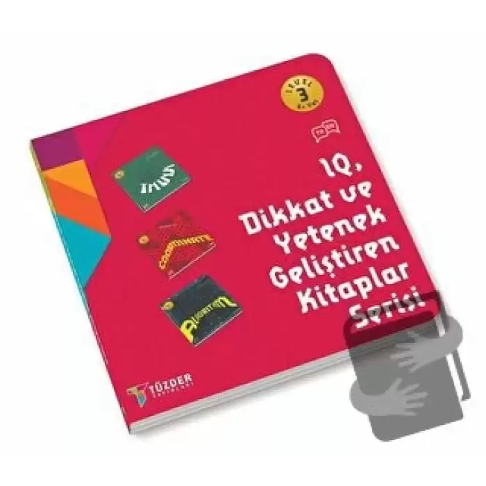 6+ Yaş Seti IQ Dikkat ve Yetenek Geliştiren Kitaplar Serisi (Level 3)