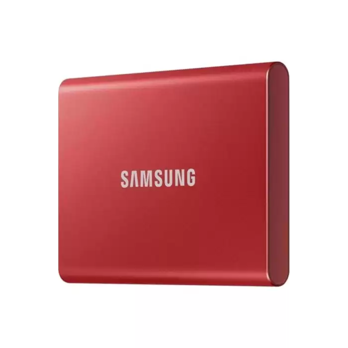 1TB T7 USB3.2 1050MB-1000MB-s Taşınabilir SSD Kırmızı MU-PC1T0R-WW