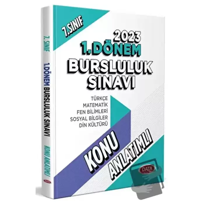 7. Sınıf 1. Dönem Bursluluk Sınavı Konu Anlatımlı