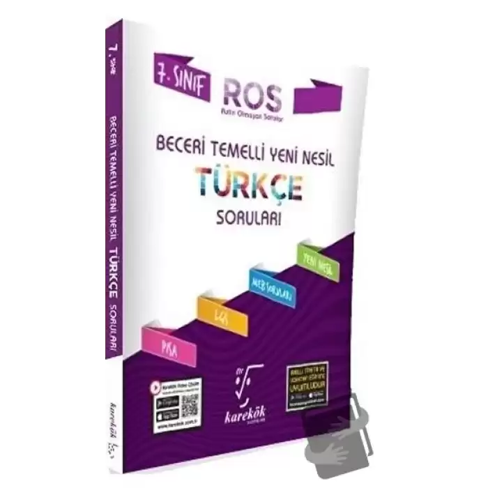 7. Sınıf Beceri Temelli Yeni Nesil Türkçe Soruları ROS