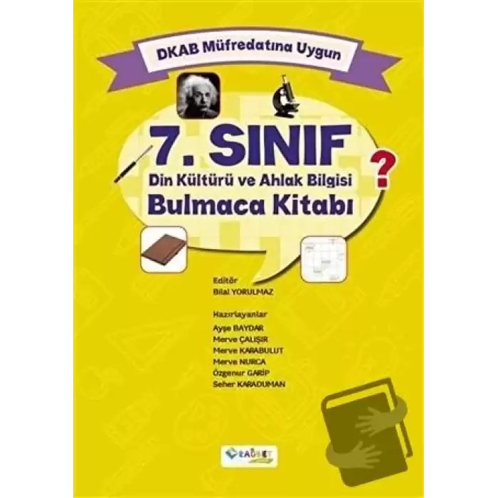 7. Sınıf Din Kültürü ve Ahlak Bilgisi Bulmaca Kitabı