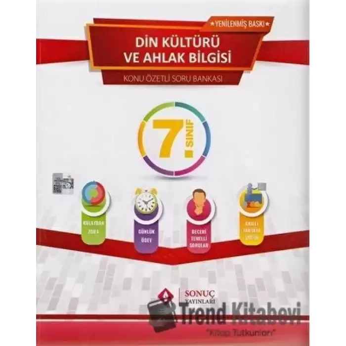 7. Sınıf Din Kültürü ve Ahlak Bilgisi Kazanım Merkezli Soru Kitapçığı Seti