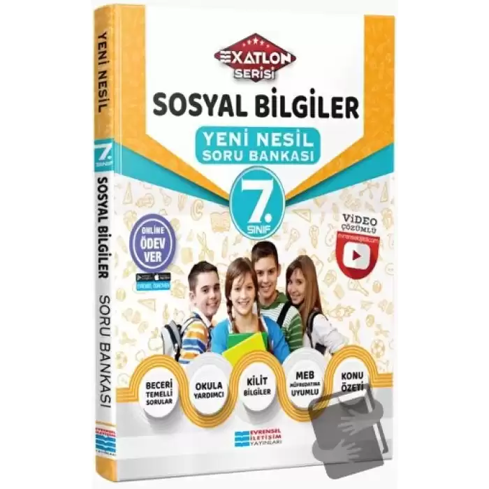 7. Sınıf Exatlon Serisi Sosyal Bilgiler Yeni Nesil Soru Bankası