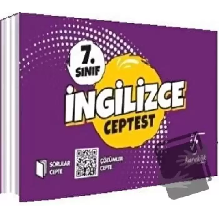 7. Sınıf İngilizce Cep Test