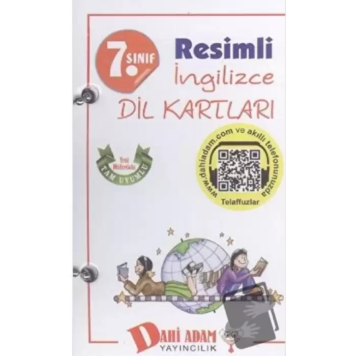 7. Sınıf İngilizce Dil Kartı