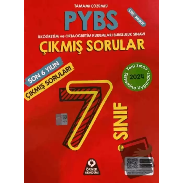 7. Sınıf PYBS Son 6 Yılın Çıkmış Soruları