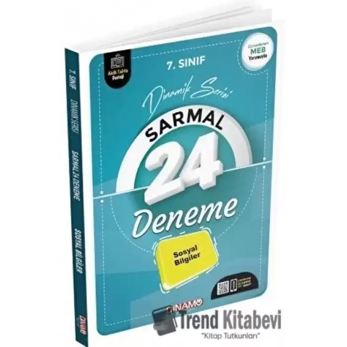 7. Sınıf Sosyal Bilgiler Sarmal 24 Deneme