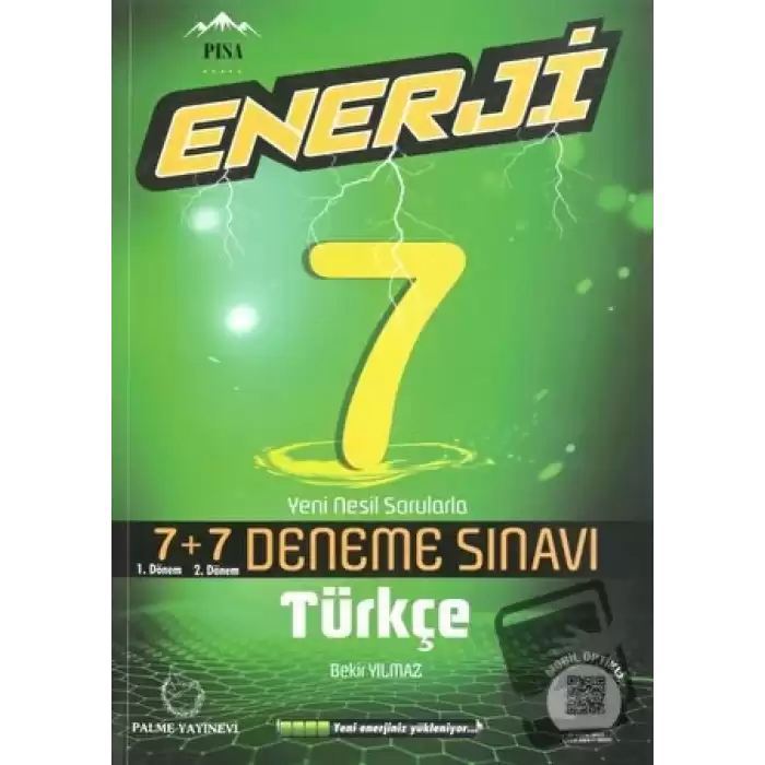 7. Sınıf Türkçe Enerji 7 + 7 Deneme