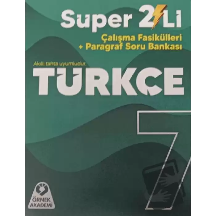 7. Sınıf Türkçe Süper 2li Çalışma Fasikülleri + Paragraf Soru Bankası