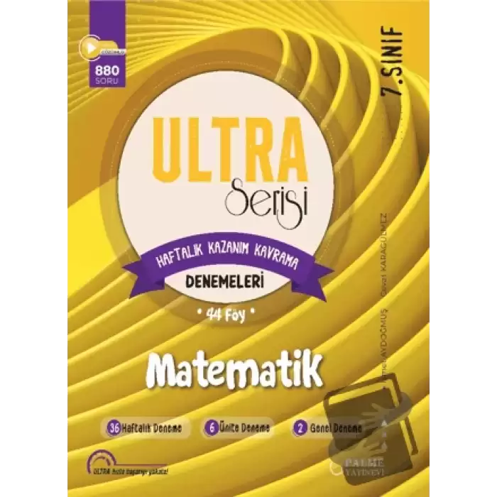 7. Sınıf Ultra Serisi Matematik Denemeleri 44 Föy