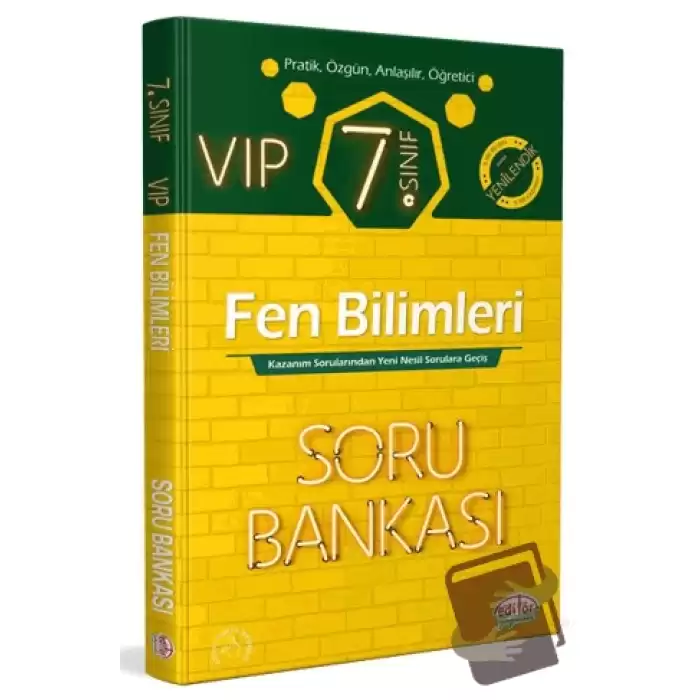 7. Sınıf VIP Fen Bilimleri Soru Bankası