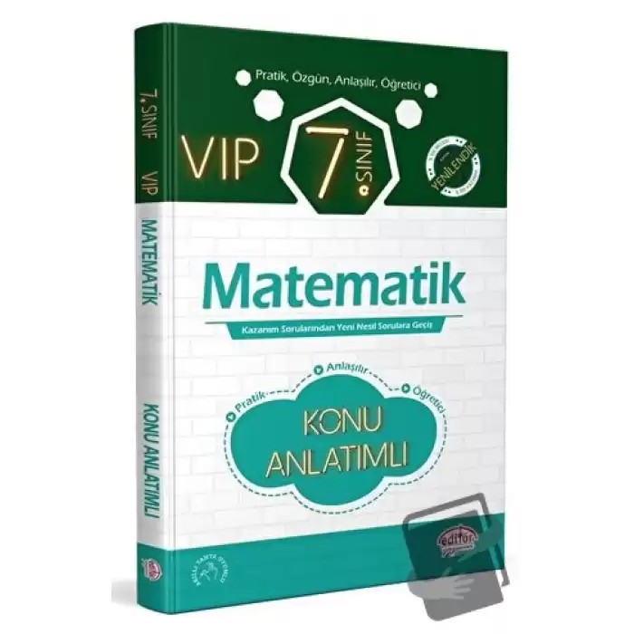 7. Sınıf VIP Matematik Konu Anlatımlı