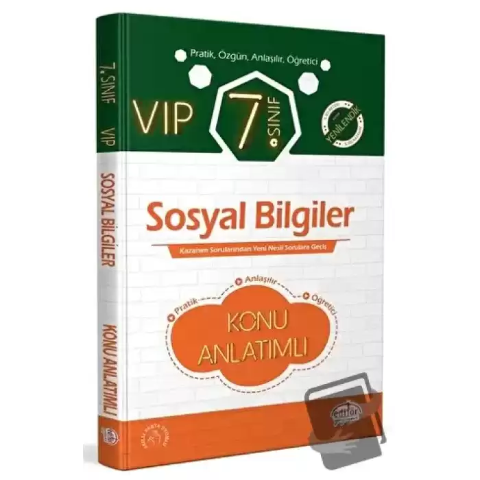 7. Sınıf VIP Sosyal Bilgiler Konu Anlatımı